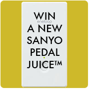 Sanyo Pedal Juice Power Supply Contest