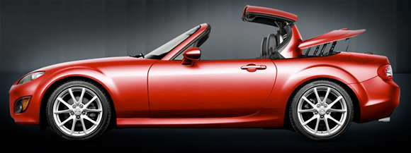 Mazda MX5 Miata Hard Top Folding
