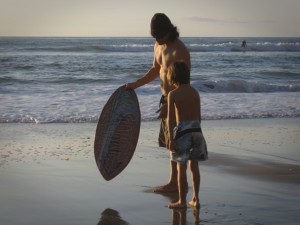 Skimboarding Lesson Christmas Day