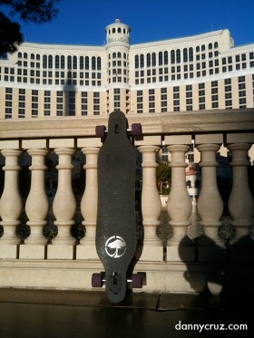 Skateboard at the Bellagio