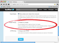 Protected Tweets Twitter Profile Settings