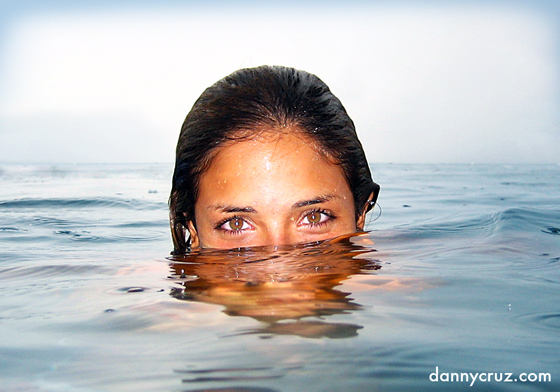 Photoshop Face Effects Beach Beauty